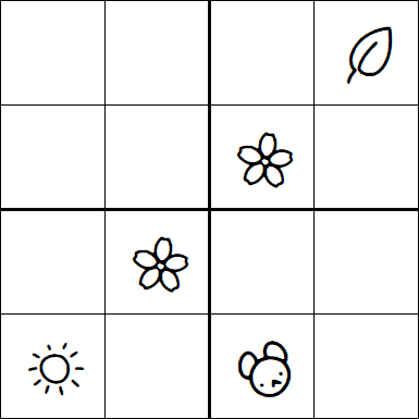 Kids Sudoku 4x4 - Medio