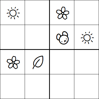Kids Sudoku 4x4 - Medio