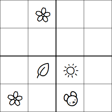 Kids Sudoku 4x4 - Medio
