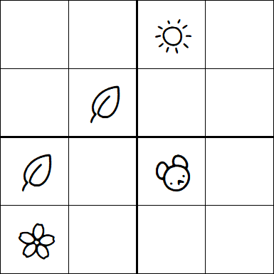 Kids Sudoku 4x4 - Medio