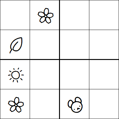 Kids Sudoku 4x4 - Medio