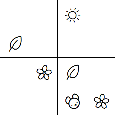 Kids Sudoku 4x4 - Medio