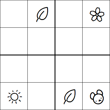 Kids Sudoku 4x4 - Medio