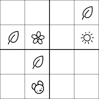 Kids Sudoku 4x4 - Medio