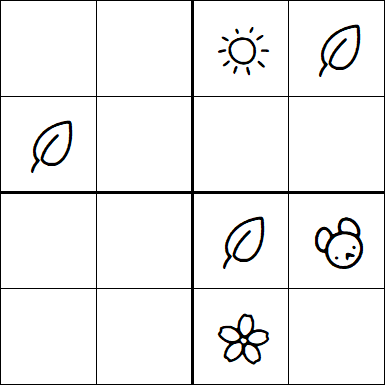 Kids Sudoku 4x4 - Medio