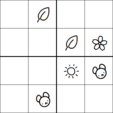 Kids Sudoku 4x4 - Medio
