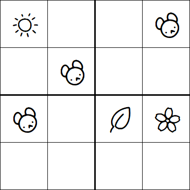 Kids Sudoku 4x4 - Medio