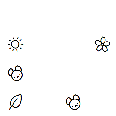 Kids Sudoku 4x4 - Medio