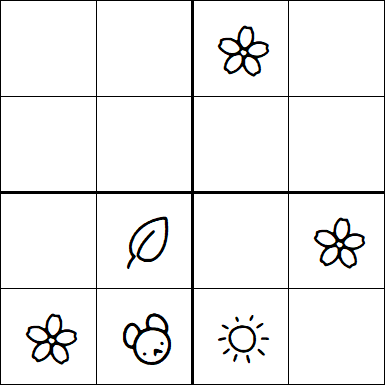 Kids Sudoku 4x4 - Medio