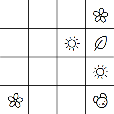 Kids Sudoku 4x4 - Medio