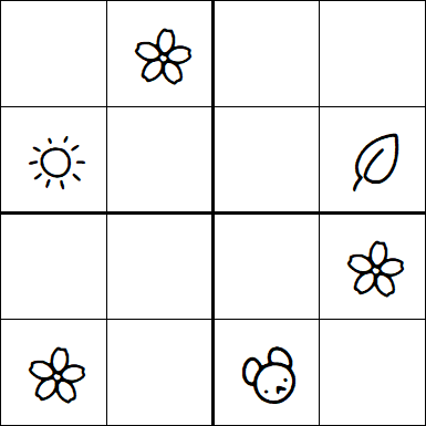 Kids Sudoku 4x4 - Medio