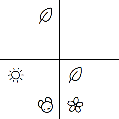 Kids Sudoku 4x4 - Medio