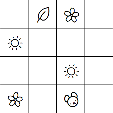 Kids Sudoku 4x4 - Medio