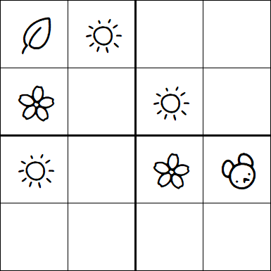 Kids Sudoku 4x4 - Medio