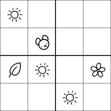 Kids Sudoku 4x4 - Medio