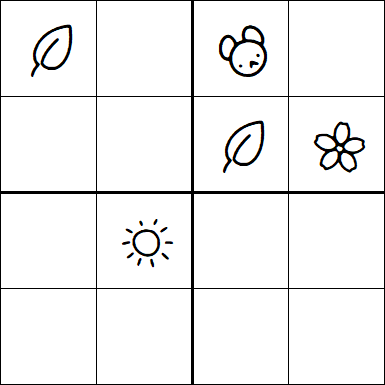 Kids Sudoku 4x4 - Medio
