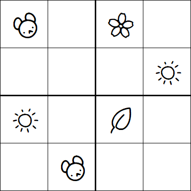Kids Sudoku 4x4 - Medio