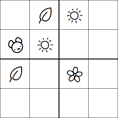 Kids Sudoku 4x4 - Medio