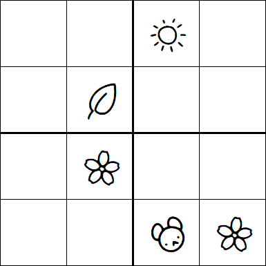 Kids Sudoku 4x4 - Medio