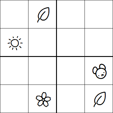 Kids Sudoku 4x4 - Medio