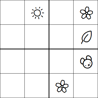 Kids Sudoku 4x4 - Medio