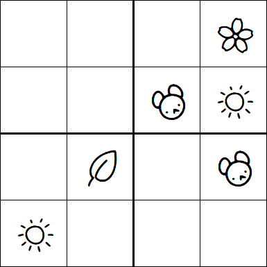 Kids Sudoku 4x4 - Medio