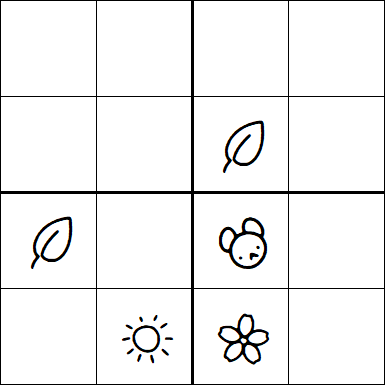 Kids Sudoku 4x4 - Medio