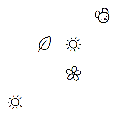 Kids Sudoku 4x4 - Medio