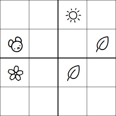 Kids Sudoku 4x4 - Moyen