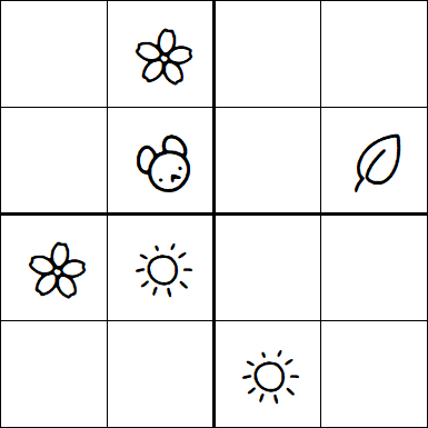 Kids Sudoku 4x4 - Medium