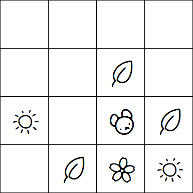Kids Sudoku 4x4 - Medium