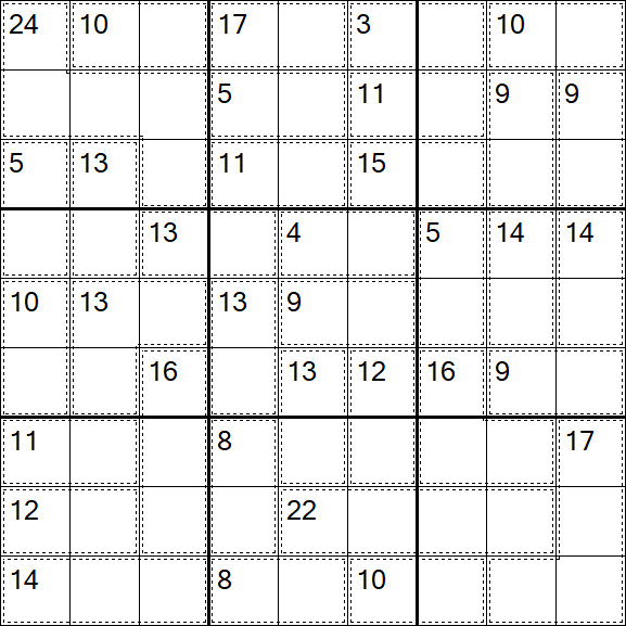 Killer Sudoku - Simple