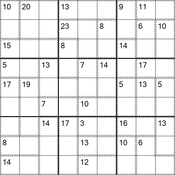 Killer Sudoku - Simple