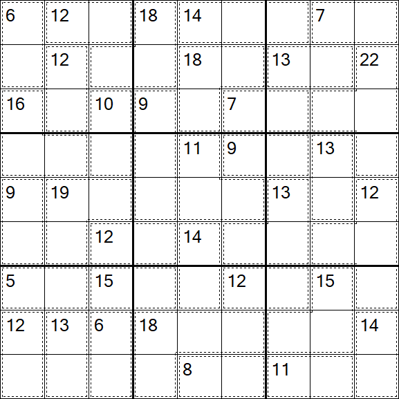 Killer Sudoku - Simple