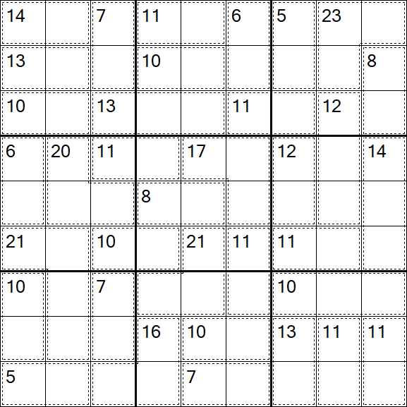 Killer Sudoku - Simple