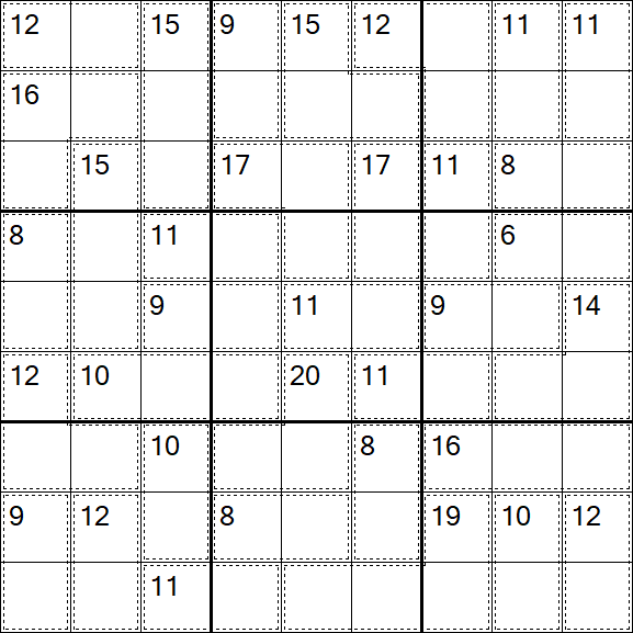 Killer Sudoku - Simple