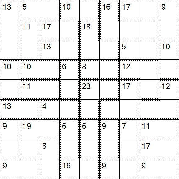 Killer Sudoku - Simple