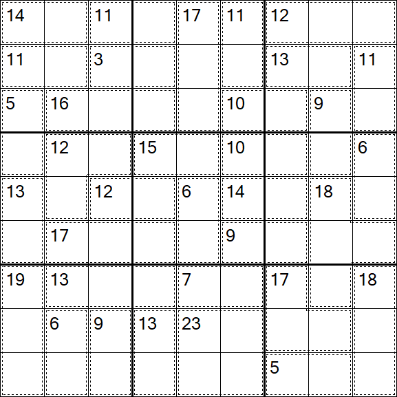 Killer Sudoku - Easy
