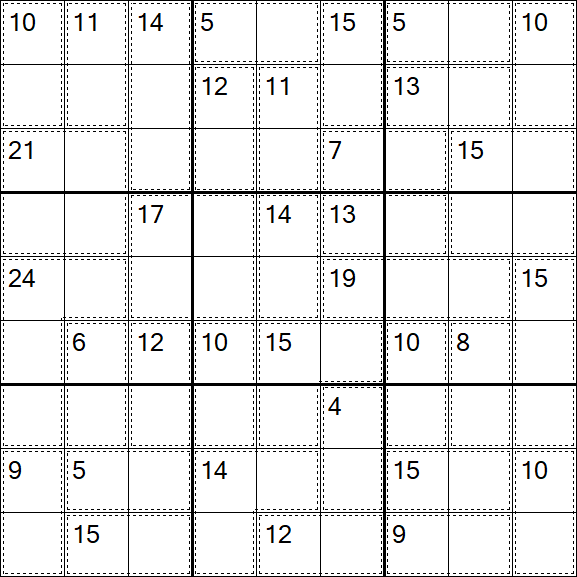 Killer Sudoku - Easy