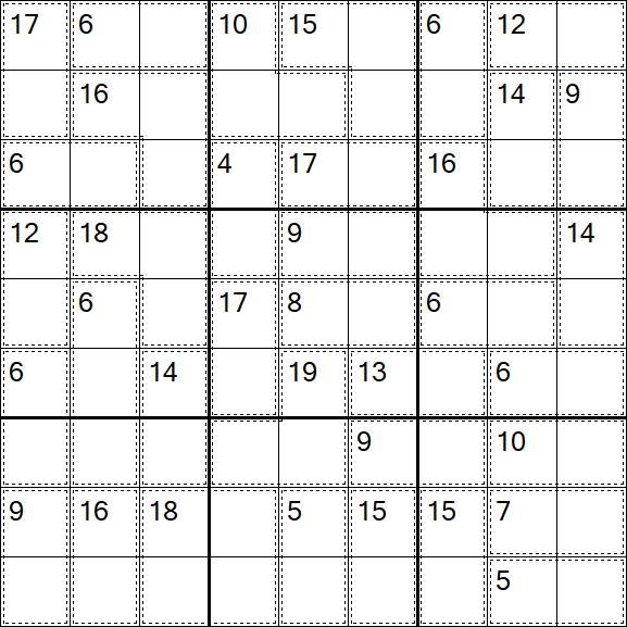 Killer Sudoku - Hard