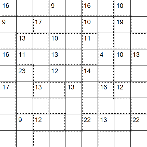 Killer Sudoku - Hard
