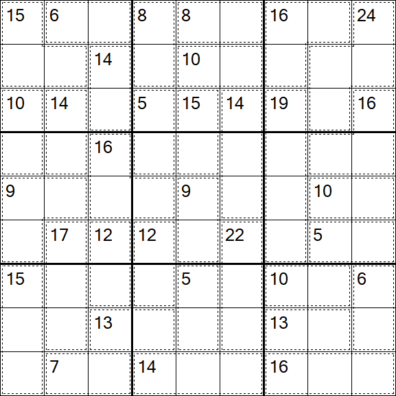 Killer Sudoku - Medium