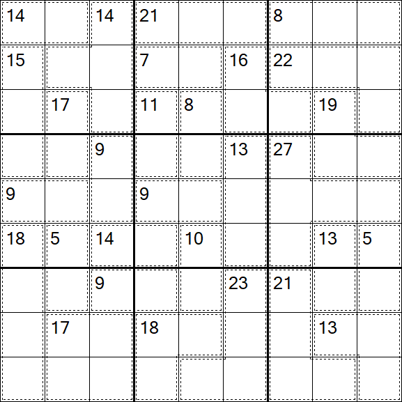 Killer Sudoku - Medium