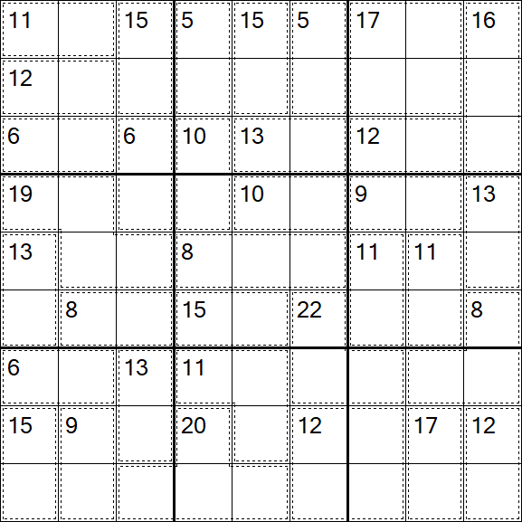 Killer Sudoku - Medium