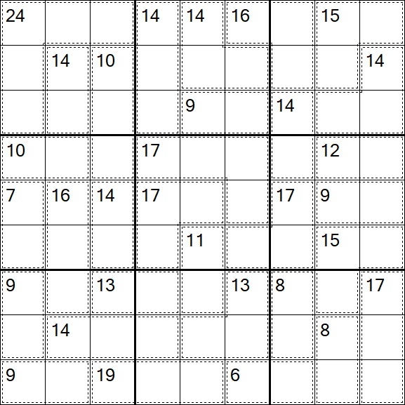 Killer Sudoku - Medium