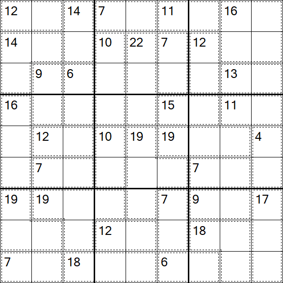 Killer Sudoku - Medium