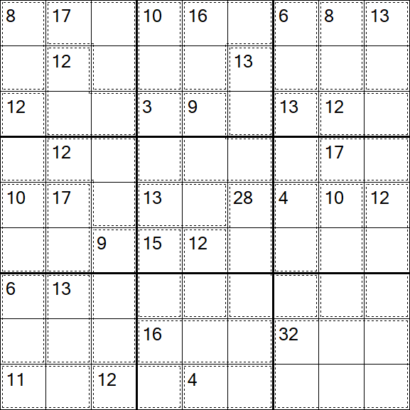 Killer Sudoku - Medium