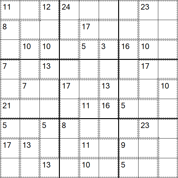 Killer Sudoku - Medium