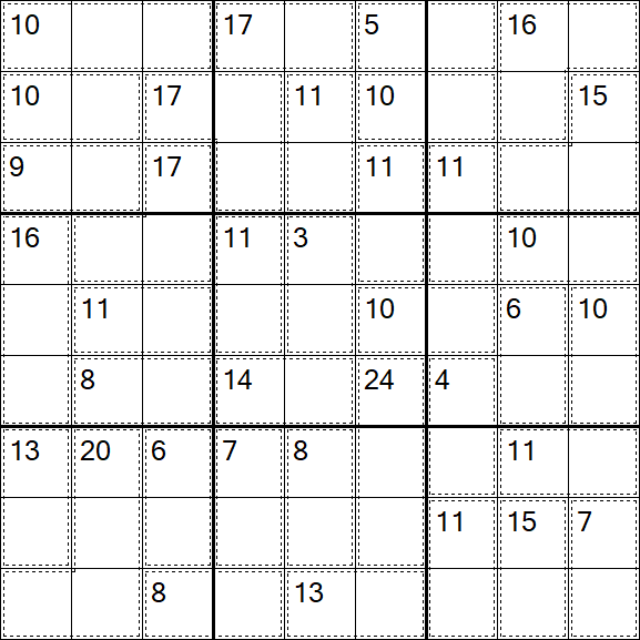 Killer Sudoku - Medium
