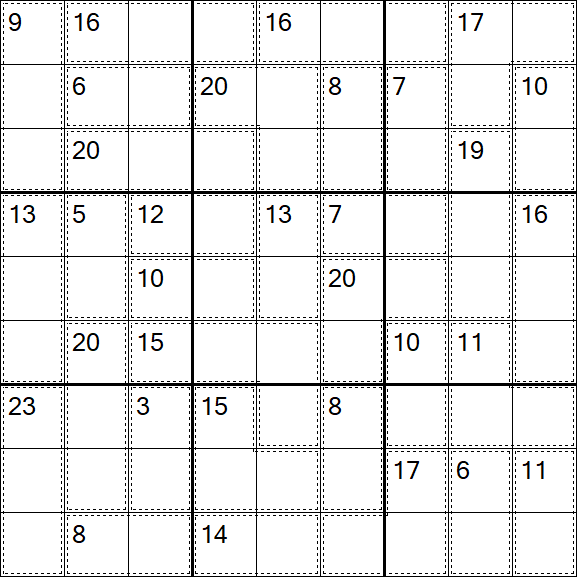 Killer Sudoku - Medium